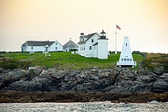 Tenants Harbor Lightouse Station in Maine